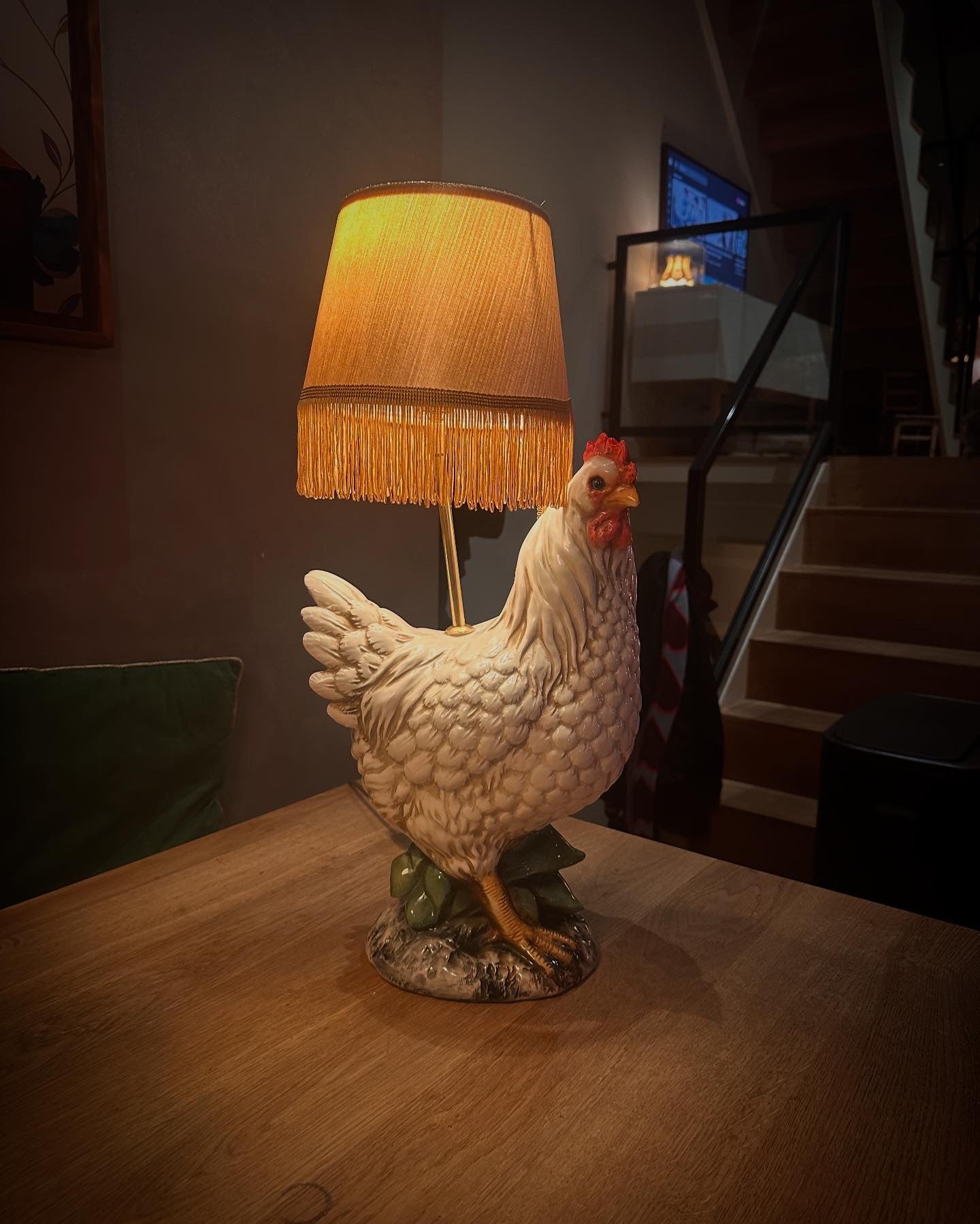 Chicken Table Lamp