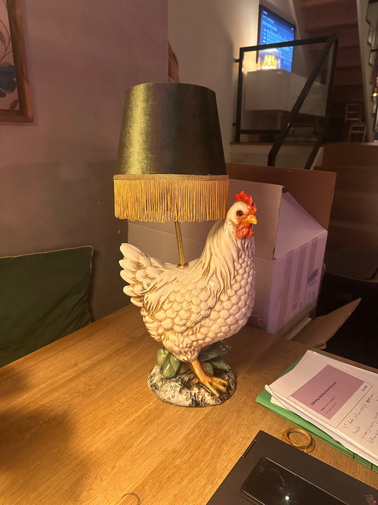 Chicken Table Lamp