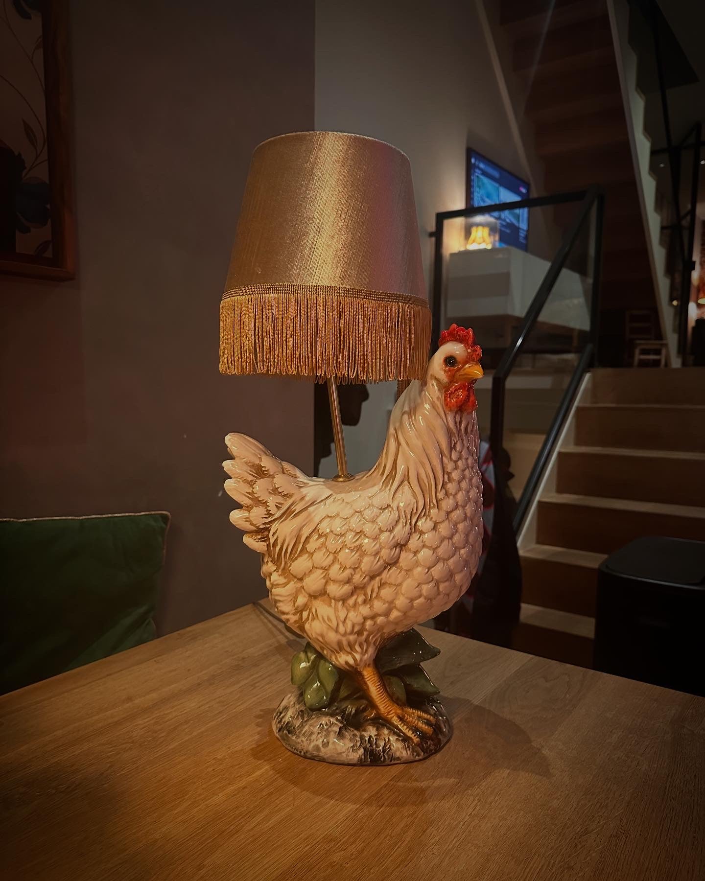 Chicken Table Lamp